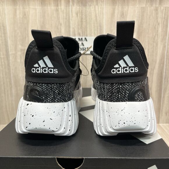 Adidas Kaptir 3.0 Black White Running Shoes Sneakers IF7314 Men’s Size 10